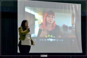 Ariadyne Acunha em apresentação